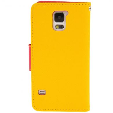 Чехол Mercury Cross Series для Samsung Galaxy S5 (G900) - Yellow