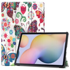 Чехол UniCase Life Style для Samsung Galaxy Tab S7 Plus (T970/975) - Butterflies and Flowers