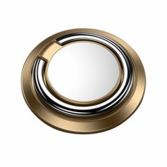 Кольцо-держатель для смартфона Deexe FingerRing - Gold