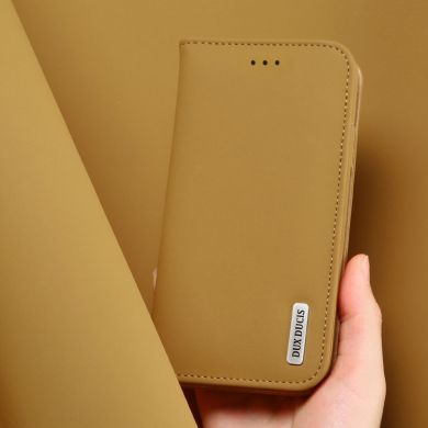 Кожаный чехол DUX DUCIS Wish Series для Samsung Galaxy Note 8 (N950) - Khaki
