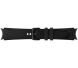 Оригинальный кожаный ремешок Hybrid Band (Size M/L) для Samsung Galaxy Watch 4 / 4 Classic / 5 / 5 Pro / 6 / 6 Classic (ET-SHR89LBEGRU) - Black. Фото 4 из 4