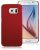 Пластиковая накладка Deexe Hard Shell для Samsung Galaxy S6 (G920) - Red