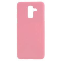 Пластиковый чехол Deexe Hard Shell для Samsung Galaxy J8 2018 (J810) - Pink