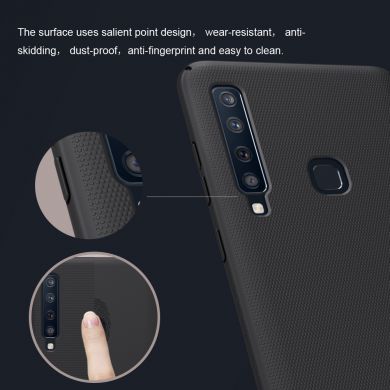 Пластиковый чехол NILLKIN Frosted Shield для Samsung Galaxy A9 2018 (A920) - Black