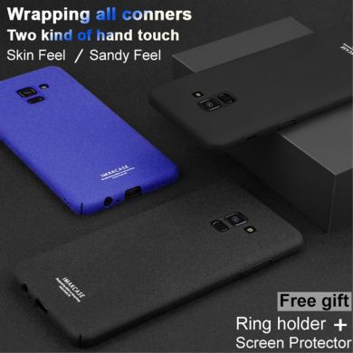 Пластиковый чехол IMAK Cowboy Shell для Samsung Galaxy A8 2018 (A530) - Black