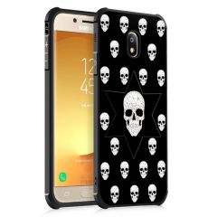 Защитный чехол UniCase Black Style для Samsung Galaxy J7 (2017) - Skull Pattern