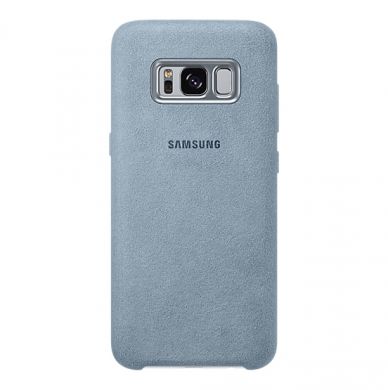Кожаный чехол Alcantara Cover для Samsung Galaxy S8 (G950) EF-XG950AMEGRU - Mint
