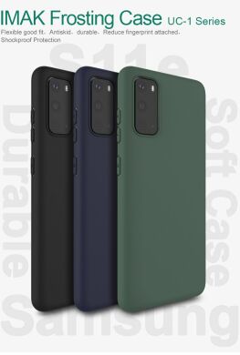 Силиконовый чехол IMAK UC-1 Series для Samsung Galaxy S20 (G980) - Green