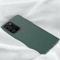 Силиконовый чехол X-LEVEL Matte для Samsung Galaxy Note 20 Ultra (N985) - Green