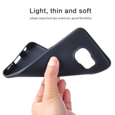 Силиконовый чехол X-LEVEL Matte для Samsung Galaxy S6 edge (G925) - Black