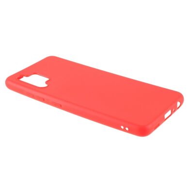 Силиконовый (TPU) чехол Deexe Matte Case для Samsung Galaxy A32 (А325) - Red