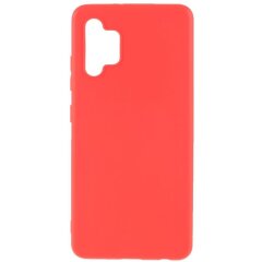 Силіконовий (TPU) чохол Deexe Matte Case для Samsung Galaxy A32 (А325) - Red