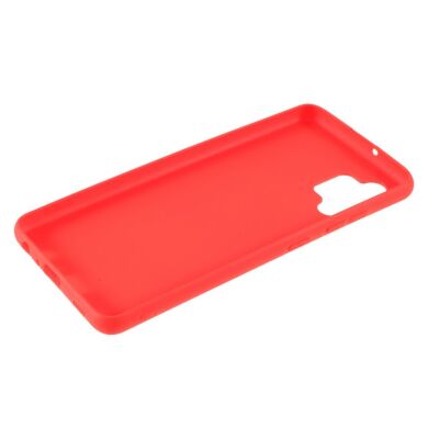 Силиконовый (TPU) чехол Deexe Matte Case для Samsung Galaxy A32 (А325) - Red