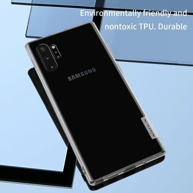 Силиконовый (TPU) чехол NILLKIN Nature для Samsung Galaxy Note 10+ (N975) - White