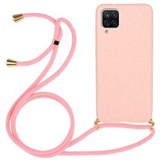 Защитный чехол Deexe Astra Case для Samsung Galaxy A12 (A125) / A12 Nacho (A127) / M12 (M127) - Pink