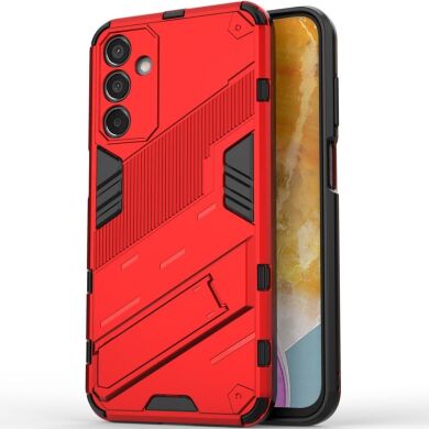 Защитный чехол Deexe Bibercas для Samsung Galaxy M15 (M156) - Red