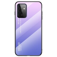 Защитный чехол Deexe Gradient Color для Samsung Galaxy A72 (А725) - Pink / Purple
