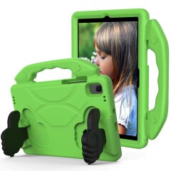 Захисний чохол Deexe Kids Stand для Samsung Galaxy Tab A8 10.5 (X200/205) - Green