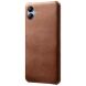 Защитный чехол Deexe Leather Back Cover для Samsung Galaxy A05 (A055) - Brown. Фото 1 из 4