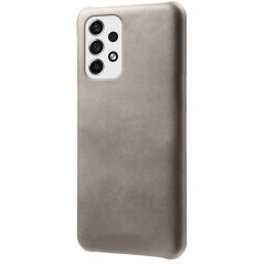 Захисний чохол Deexe Leather Back Cover для Samsung Galaxy A53 (А536) - Grey