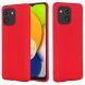 Защитный чехол Deexe Silicone Case для Samsung Galaxy A03 (A035) - Red. Фото 1 из 9