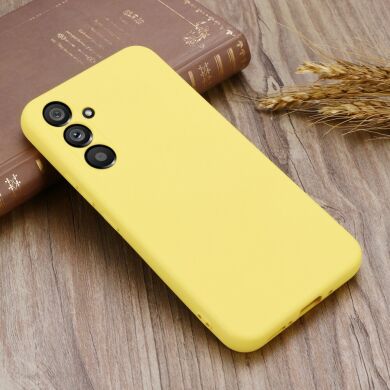 Защитный чехол Deexe Silicone Case для Samsung Galaxy A34 (A346) - Yellow