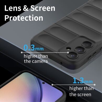 Защитный чехол Deexe Terra Case для Samsung Galaxy A55 (A556) - Green