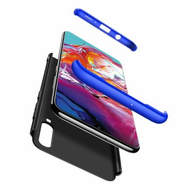 Защитный чехол GKK Double Dip Case для Samsung Galaxy A70 (A705) - Black / Blue