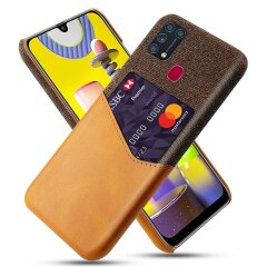 Защитный чехол KSQ Business Pocket для Samsung Galaxy M31 (M315) - Brown