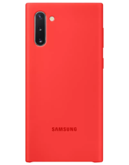 Захисний чохол Silicone Cover для Samsung Galaxy Note 10 (N970) EF-PN970TREGRU - Red