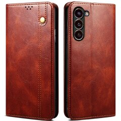 Защитный чехол UniCase Leather Wallet для Samsung Galaxy S24 - Brown