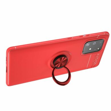 Защитный чехол UniCase Magnetic Ring для Samsung Galaxy S10 Lite (G770) - Red