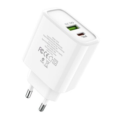 Сетевое зарядное устройство Hoco C57A QC3.0 - White