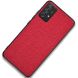 Защитный чехол UniCase Cloth Texture для Samsung Galaxy A23 (A235) - Red. Фото 1 из 7