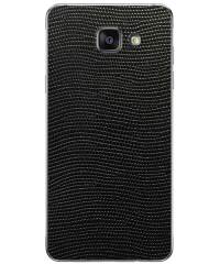 Кожаная наклейка Black Stingray для Samsung Galaxy A3 (2016)