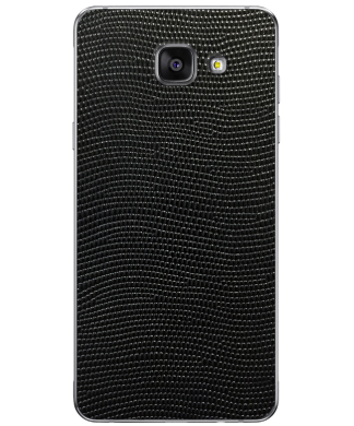 Кожаная наклейка Glueskin Black Stingray для Samsung Galaxy A3 (2016)