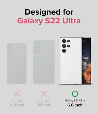 Защитный чехол RINGKE Fusion X для Samsung Galaxy S22 Ultra (S908) - Camo Black