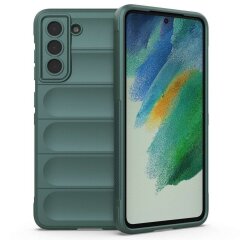 Захисний чохол Deexe Terra Case для Samsung Galaxy S21 FE (G990) - Green