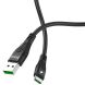 Дата-кабель Hoco U53 Flash Сharging Type-C (5A, 1.2m) - Black. Фото 3 из 10