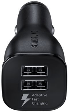 Автомобільний зарядний пристрій Samsung Fast Charge Dual Port (Type-C) EP-LN920CBEGRU