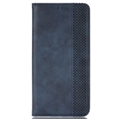 Чехол Deexe Retro Style для Samsung Galaxy S23 (S911) - Blue