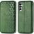 Чехол Deexe Rhombus Wallet для Samsung Galaxy A05s (A057) - Green