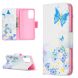 Чехол-книжка Deexe Color Wallet для Samsung Galaxy A52 (A525) / A52s (A528) - Butterfly and Flower. Фото 1 из 8