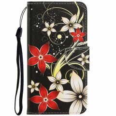 Чехол-книжка Deexe Color Wallet для Samsung Galaxy M11 (M115) - Beautiful Flowers