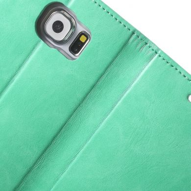 Чехол-книжка MERCURY Classic Flip для Samsung Galaxy S6 (G920) - Turquoise