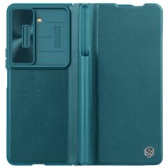 Чехол-книжка NILLKIN Qin Pro (FF) для Samsung Galaxy Fold 5 - Green