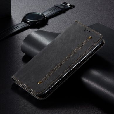 Чехол-книжка UniCase Jeans Wallet для Samsung Galaxy S21 (G991) - Black