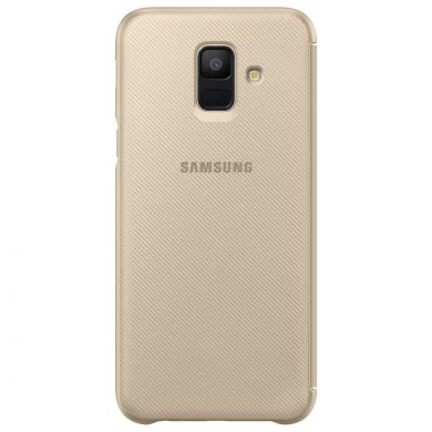 Чехол-книжка Wallet Cover для Samsung Galaxy A6 2018 (A600) EF-WA600CFEGRU - Gold