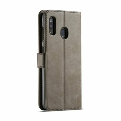 Чехол LC.IMEEKE Wallet Case для Samsung Galaxy A30 (A305) / A20 (A205) - Grey