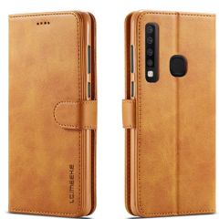 Чехол LC.IMEEKE Wallet Case для Samsung Galaxy A9 2018 (A920) - Brown